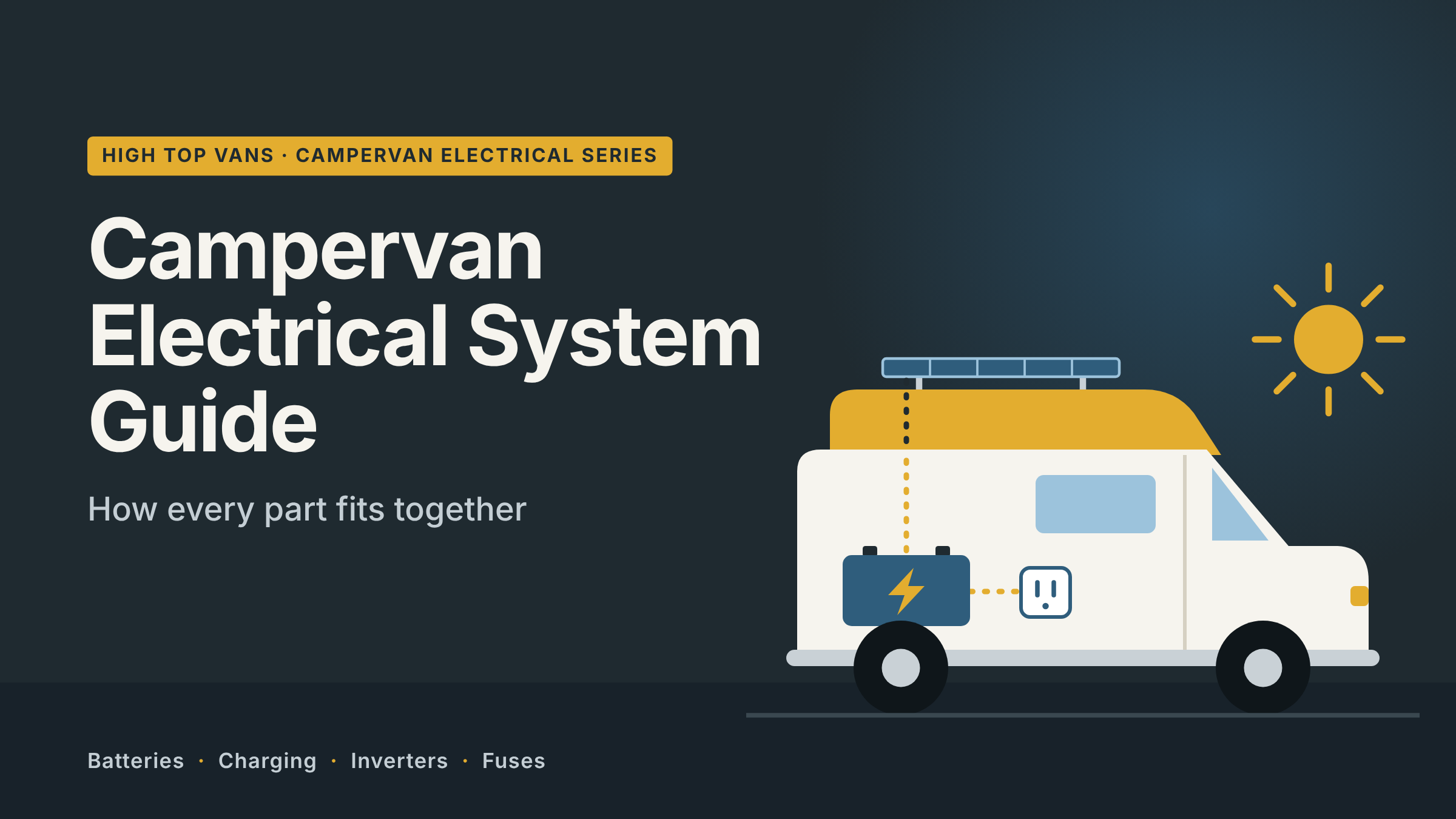 Campervan Electrical System Guide: How Every Part Fits Together