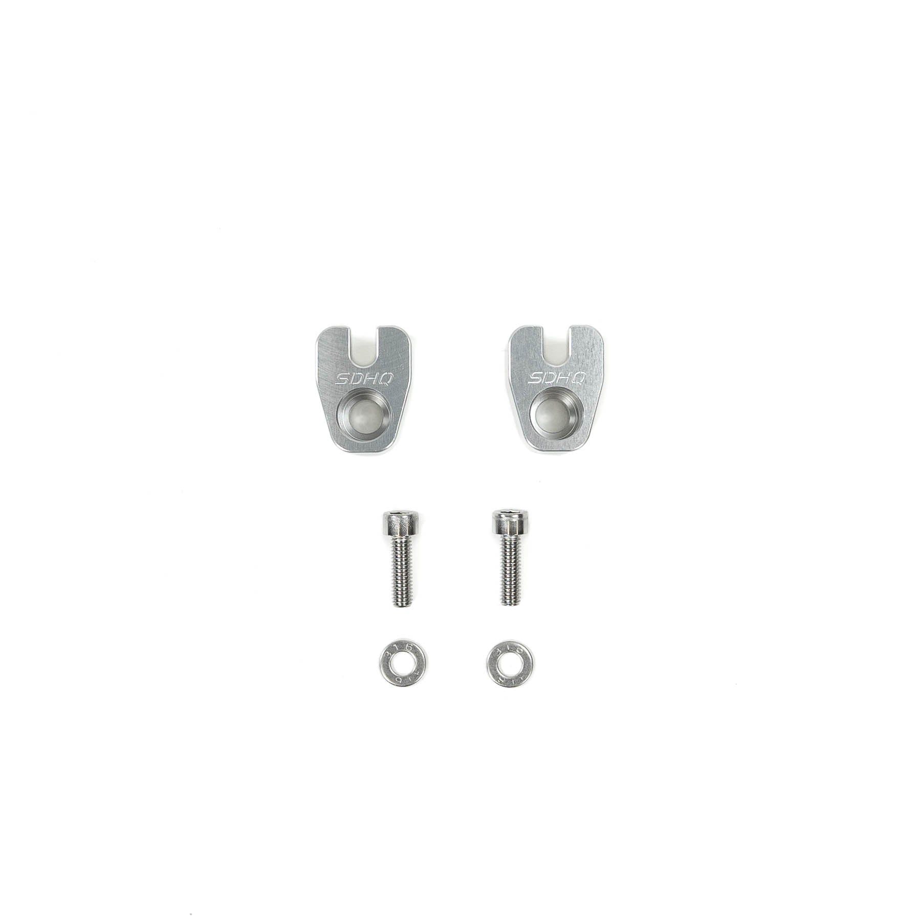 2022+ Ford Bronco Raptor SDHQ Built Complete Protection Package display of included parts and hardware