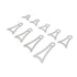 Universal SDHQ Built Stainless Steel Exhaust Hanger Tabs | For 3.5" Diameter Tubing