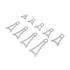 Universal SDHQ Built Stainless Steel Exhaust Hanger Tabs | For 3" Diameter Tubing
