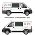 AM Auto PB07-B1S RAM ProMaster w/118"WB Driver/Passenger Side Forward Bonded Window
