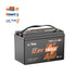 LiTime 12V 140Ah Bluetooth-enabled LiFePO4 deep-cycle lithium battery camper van