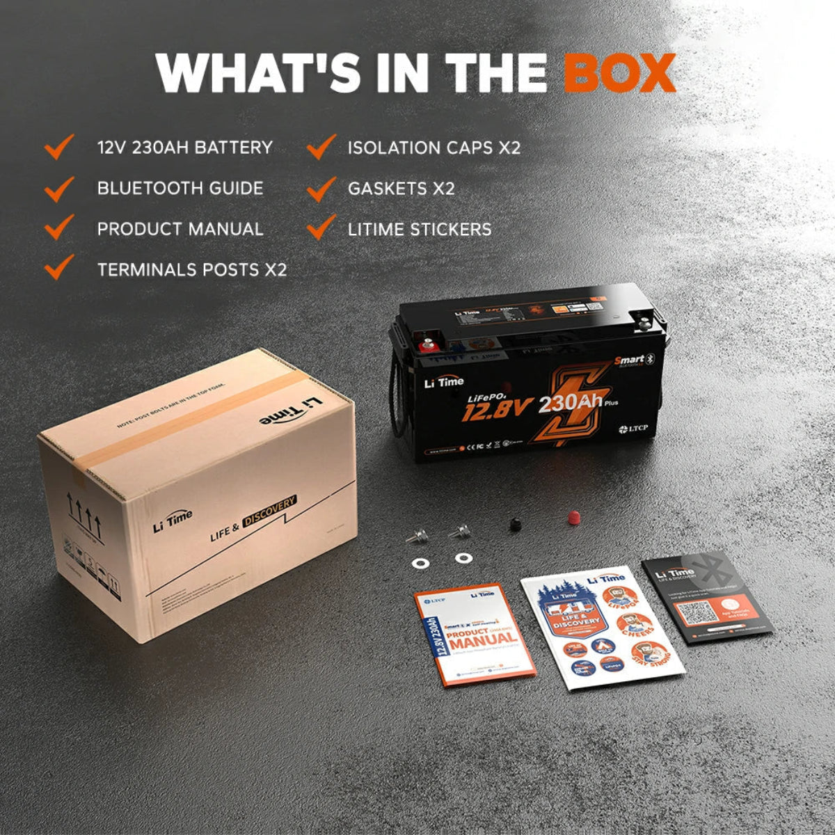 LiTime battery and hardware