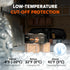 Low temp protection in the snow with the 12V 280Ah lithium battery