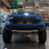 2024+ Ford Ranger/Ranger Raptor Dual 10" Behind The Grille Light Bar Mount installed