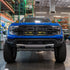 2024+ Ford Ranger/Ranger Raptor Dual 10" Behind The Grille Light Bar Mount installed