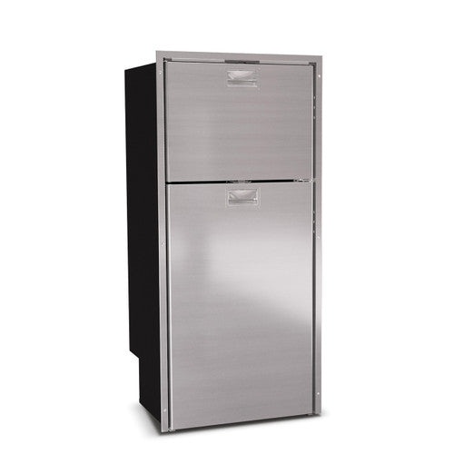 Vitrifrigo DP2600iX OCX2 (DP260iXD3-D-F) RV Electric Refrigerator Freezer - DC Only - 8.1 CF - Stainless Steel