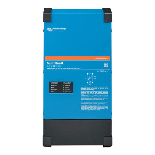 Victron PMP122305102 MultiPlus-II 2x120V 12V/3000VA/120-50 UL Certified Inverter / Charger