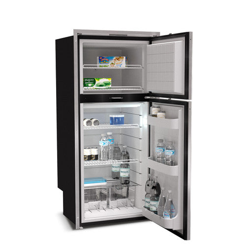 Vitrifrigo DP2600iX OCX2 (DP260iXD3-D-F) RV Electric Refrigerator Freezer - DC Only - 8.1 CF - Stainless Steel