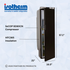 Isotherm F140 Slim RV Electric Refrigerator/Freezer - 12V DC - 4.9 C/F