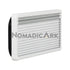 NomadicArk ACG13-700300-ABB Universal Double-Pane Slim Glass-Acrylic Window - Black