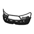 Black Aluminess front winch bumper product image, with brush guard