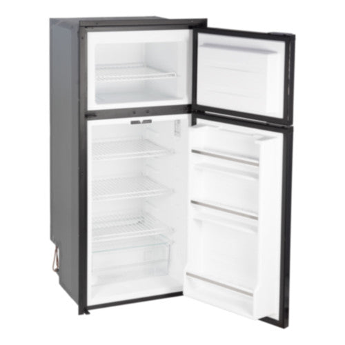 Vitrifrigo DP2600iD (DP260iBD3-DO-F) RV Electric Refrigerator/Freezer DC Only - 8.1 CF - Black