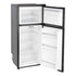 Vitrifrigo DP2600iD (DP260iBD3-DO-F) RV Electric Refrigerator/Freezer DC Only - 8.1 CF - Black