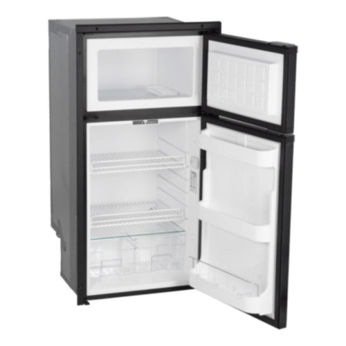 Vitrifrigo DP150iD CHR (DP150IBD3-DO-F) Double-Door Refrigerator/Freezer - Black - DC Only - 5.3 CF