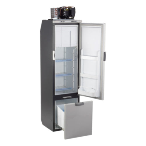 Vitrifrigo SLIM150 CHR (SLIM150RSD4-EQ) RV Electric Refrigerator Freezer - AC/DC - Grey 4.9 CF