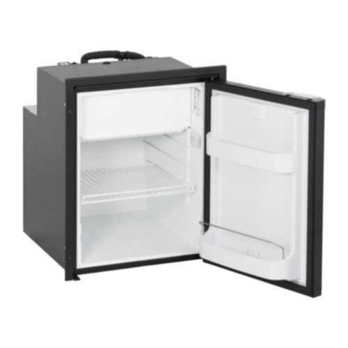 Vitrifrigo C90i CHR (C90iBD3O-F) RV Electric Refrigerator/Freezer - Black - DC Only - 3.2 CF