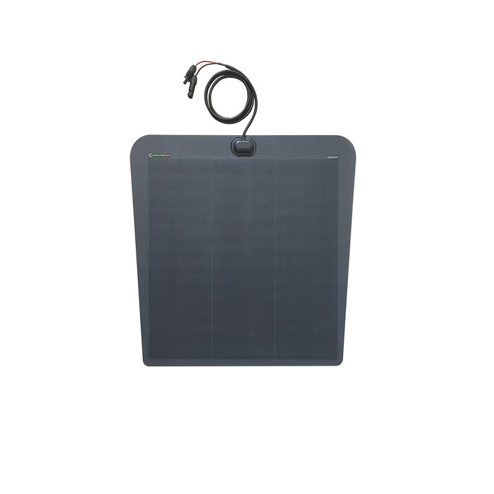Chevrolet-Silverado-2500HD-with_Scoop-Lensun-75W-Hood-Solar-Panel-1