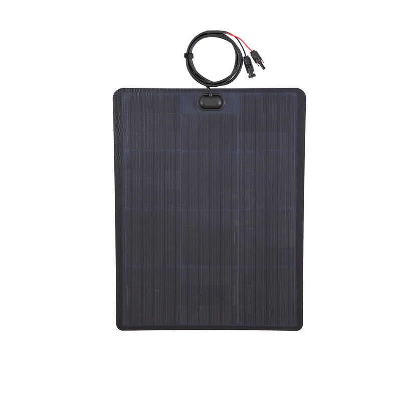 Chevrolet Silverado 1500 Z71 Trail Boss (2019-2022) Lensun 60W Hood Flexible Solar Panel