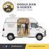 Dodge RAM B-Series Van High Top Infograph