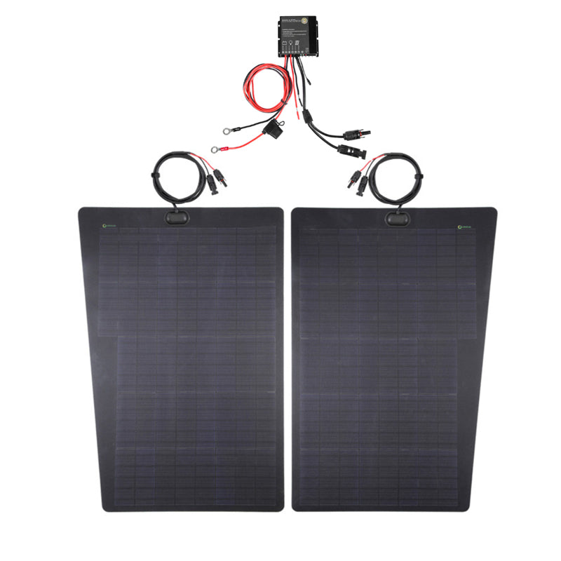 Dodge Ram 1500 (1994-2002) Lensun 140W Hood Flexible Solar Panel