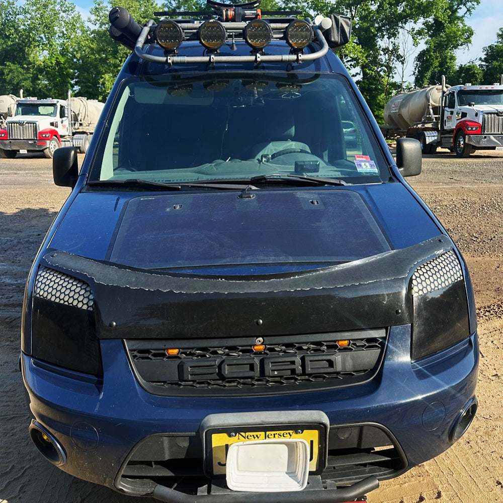 Ford-Transit-Connect-Lensun-110W-Hood-Solar-Panel-4