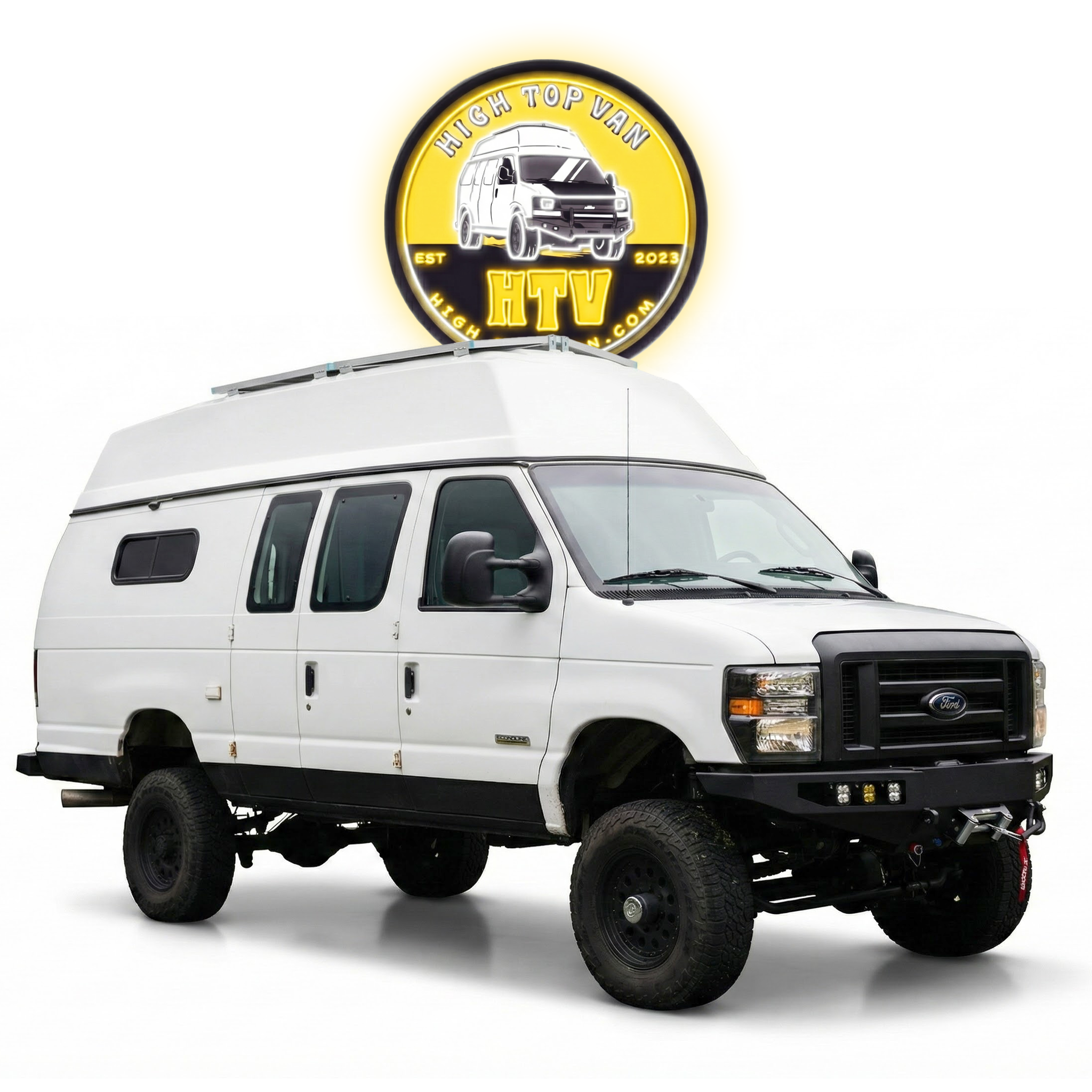 Ford Econoline 24" Fiberglass High Top Extended Length 1992-2014