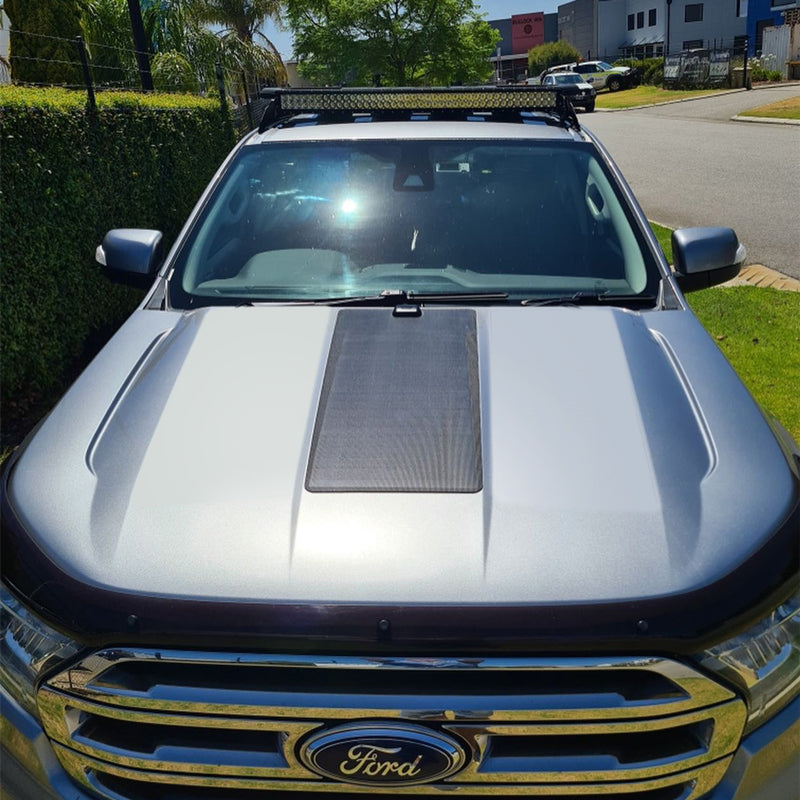 Ford Ranger T6 PX(2015â€?022) Lensun 45W Hood/Bonnet Flexible Solar Panel