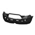 Black Aluminess front winch bumper product image, with bull bar 