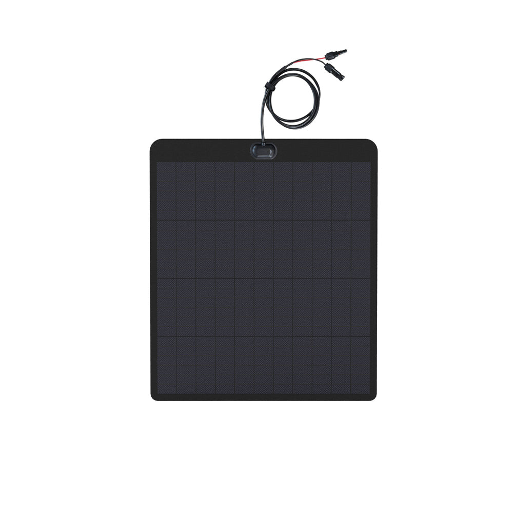 GMC_Canyon_Lensun_75W_Hood_Solar_Panel_1