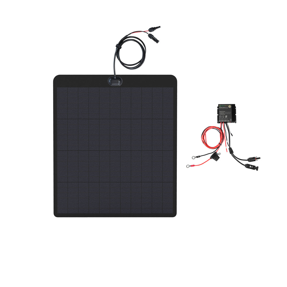 GMC_Canyon_Lensun_75W_Hood_Solar_Panel_2