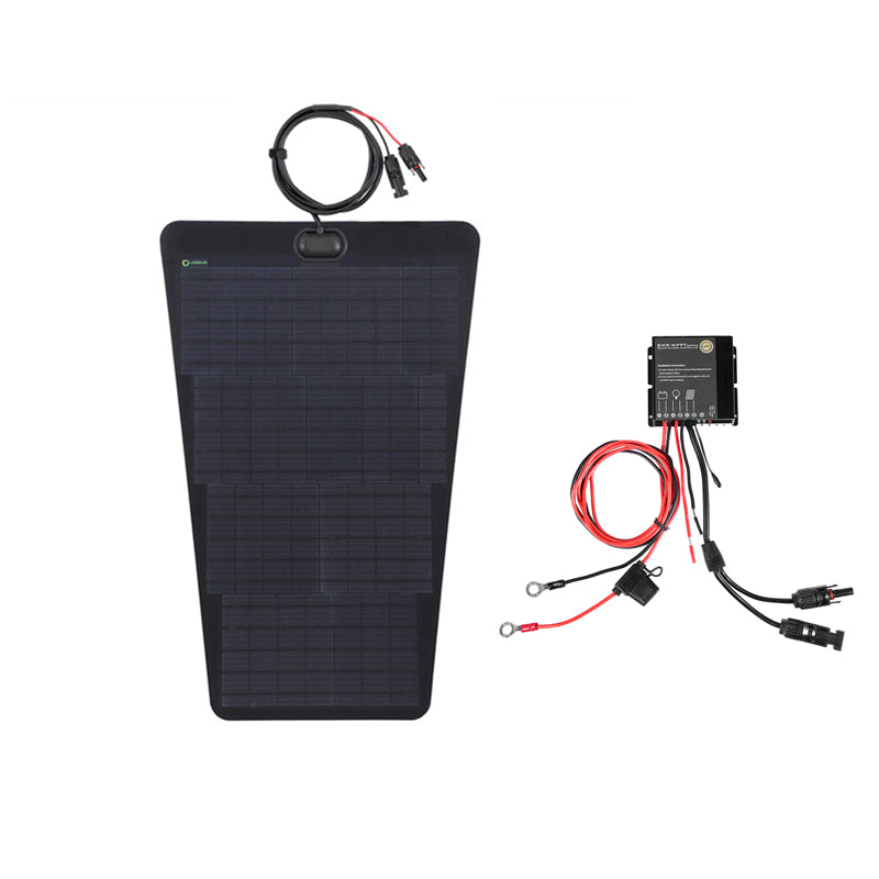 Honda Pilot 3rd Gen (2016-2022) Lensun 45W 12V Hood Flexible Solar Panel-3