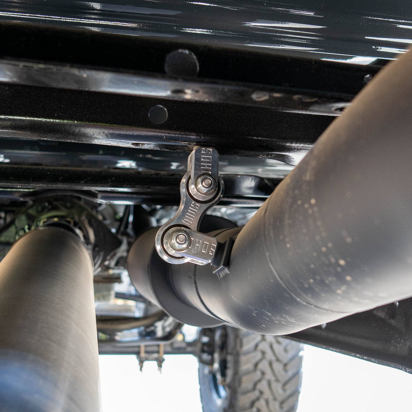 SDHQ Built 2" Dog Bone Exhaust Hanger