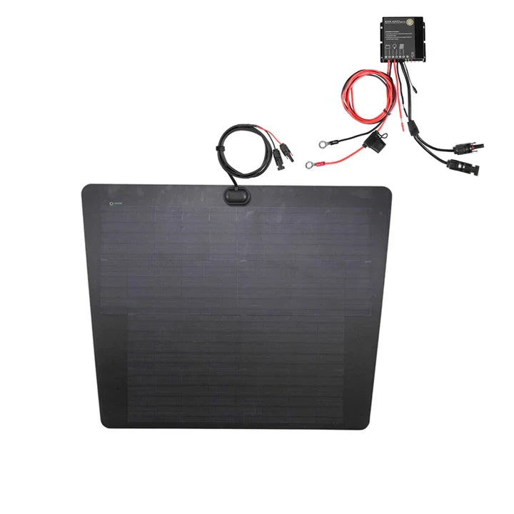 Kia_Sorento_Lensun_90W_Hood_Solar_Panel_1