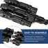 Two 5m 16ft Solar Cables + One Pair Branch Connectors Y 1 to 3