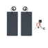 Toyota Land Cruiser 75 Series HZJ75 Lensun 70W Bonnet Solar Panel