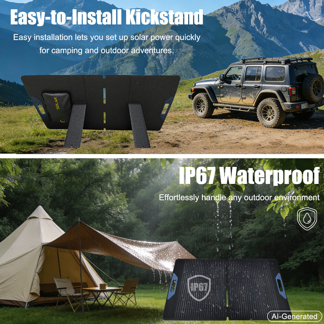 Lensun-100W-12V-Waterproof-Foldable-Solar-Panel-3