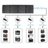 Lensun 200W Folding Solar Panel for Power Station 12V Battery