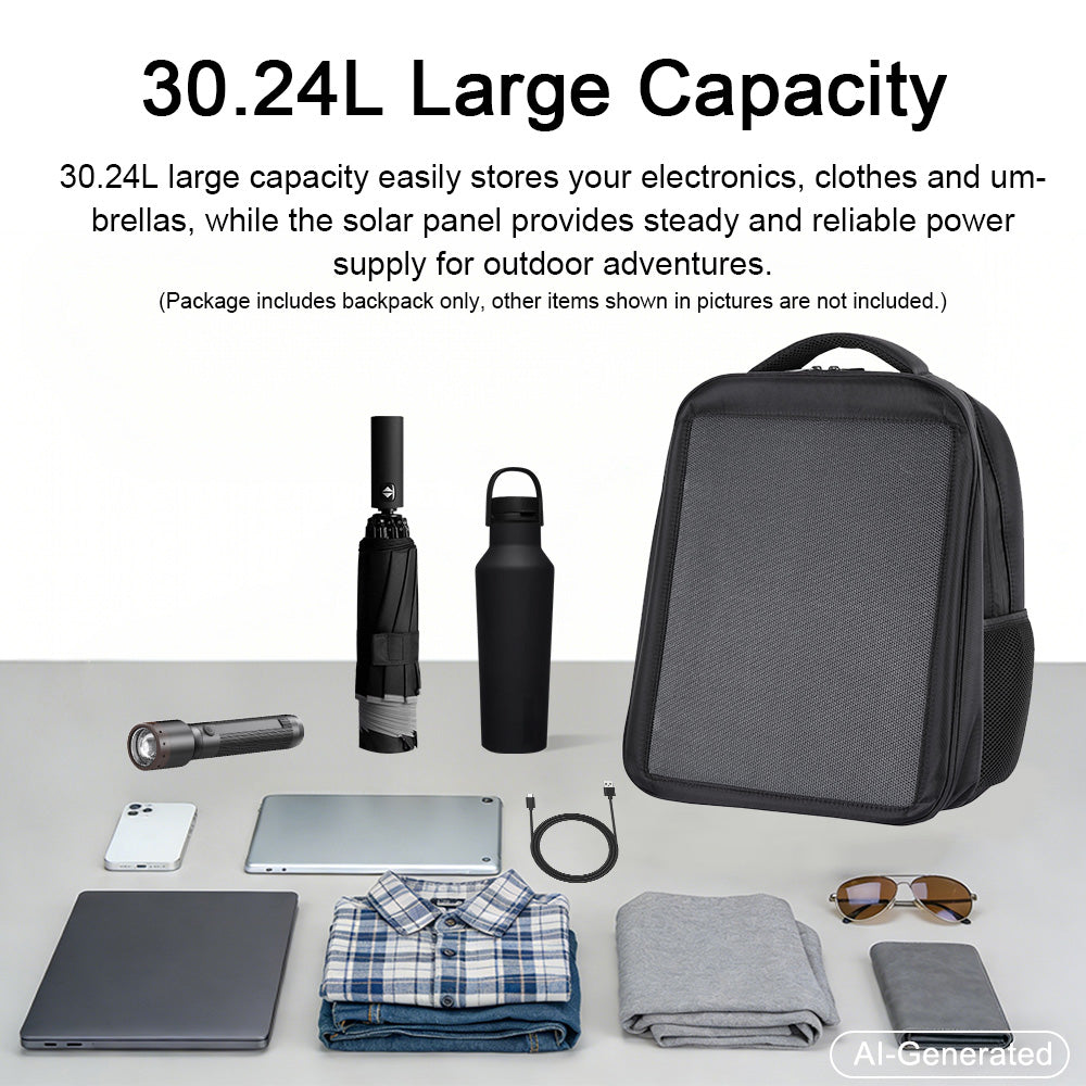 Lensun-20W-Waterproof-Solar_Backpack-USB-Type-C-Port-2