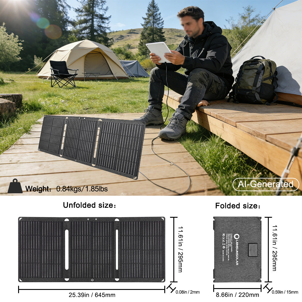 Lensun-30W-Waterproof-Solar-Charger-1