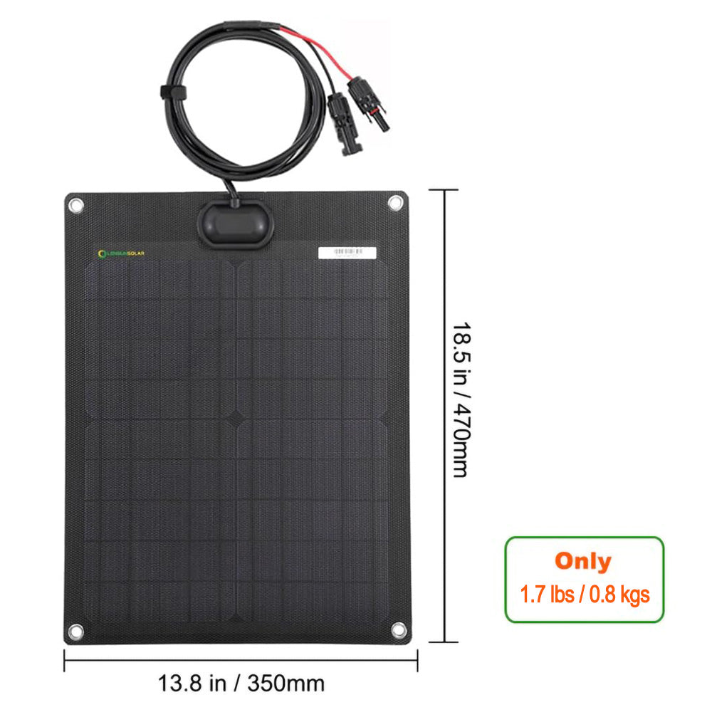 LensunSolar_20W_12V_Black_Flexible_Solar_Panel_05