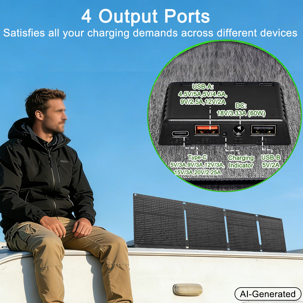 Lensunsolar-60W-Waterproof-Foldable-Solar-Panel-3