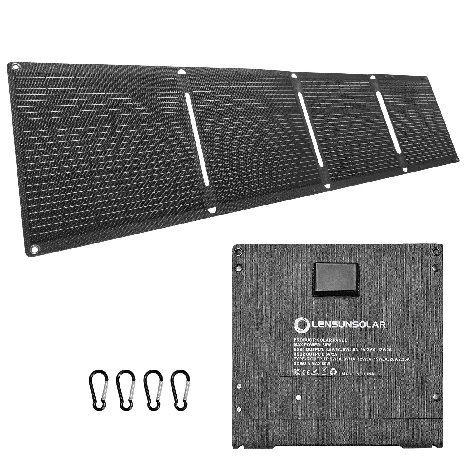 Lensunsolar_60W_Waterproof_Foldable_Solar_Panel_8