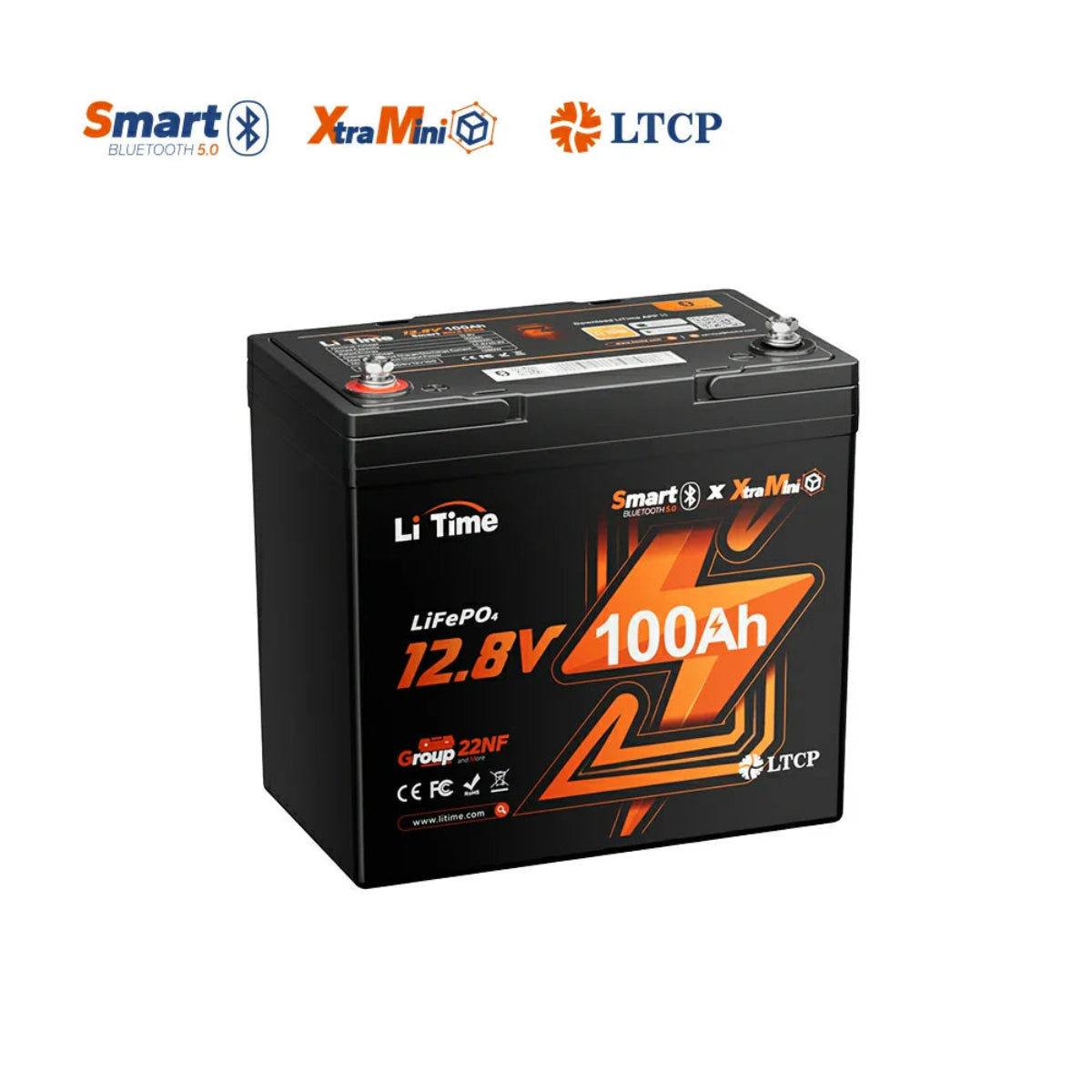 LiTime 100Ah xtra mini smart lifepo4