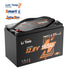 LiTime 12V 165Ah Smart Self Heating Lithium Battery for RV and Camping