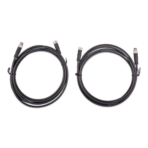 Victron ASS030560100 M8 Circular Connector Male / Female 3 Pole Cables - 1m / 3.3ft - 2 Pack