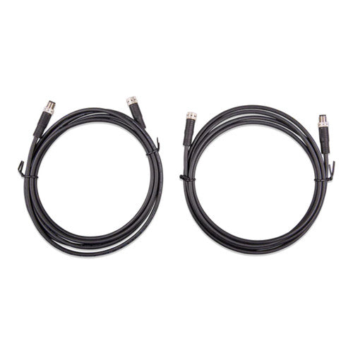 Victron ASS030560200 M8 Circular Connector Male / Female 3 Pole Cables - 2m / 6.5ft - 2 Pack
