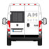 AM Auto PB07-LB-HSS-2 RAM ProMaster Driver's Side Rear Door Half-Slider Window