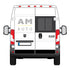 AM Auto PB07-RB-HSS-2 RAM ProMaster Passenger's Side Rear Door Half-Slider Window