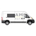 AM Auto PB07-159-RS2 RAM ProMaster Passenger's Side Middle Bonded Window